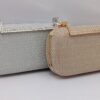 Elegant Silver Clutch Bag for Women - Image 3