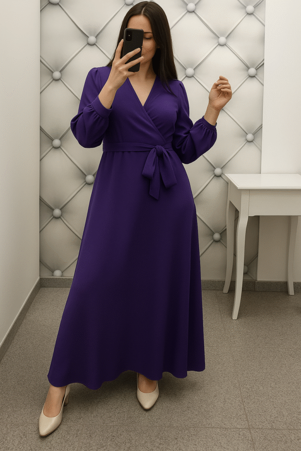 Women's Long Sleeve Dress – Soft Fabric