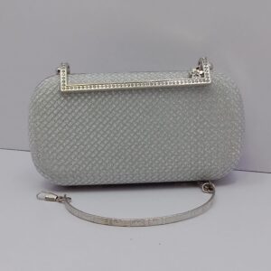 Elegant Silver Clutch Bag for Women