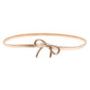 Elegant Silvery Leaf Metal Belt for Women - Stretchy, Slim Design with Buckle, Perfect for Casual, Party, Wedding, and Daily Wear - Fashionable Chain and Bow Accents, Fashion Belt | Minimalist Waistband | Durable Metal Bel - Image 17