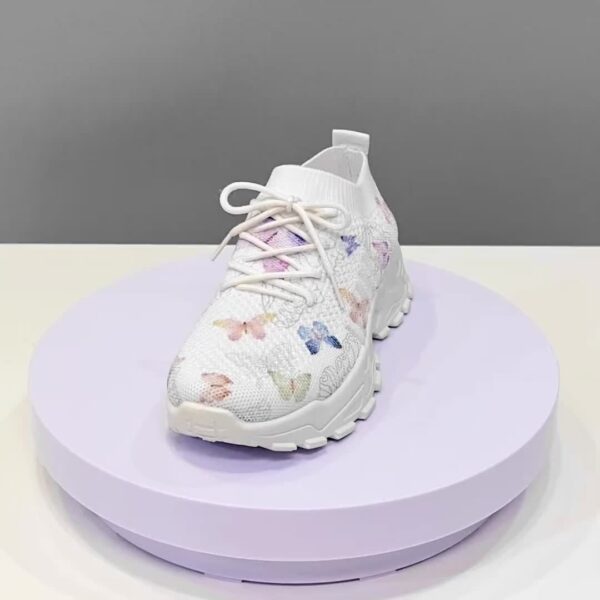Women's Butterfly Pattern Sneakers - Image 12