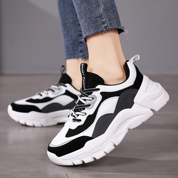 Women's Colorblock Casual Sneakers - Image 8