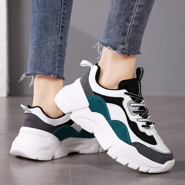 Women's Colorblock Casual Sneakers - Image 12