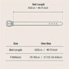 Women's Leather Belt - Image 4