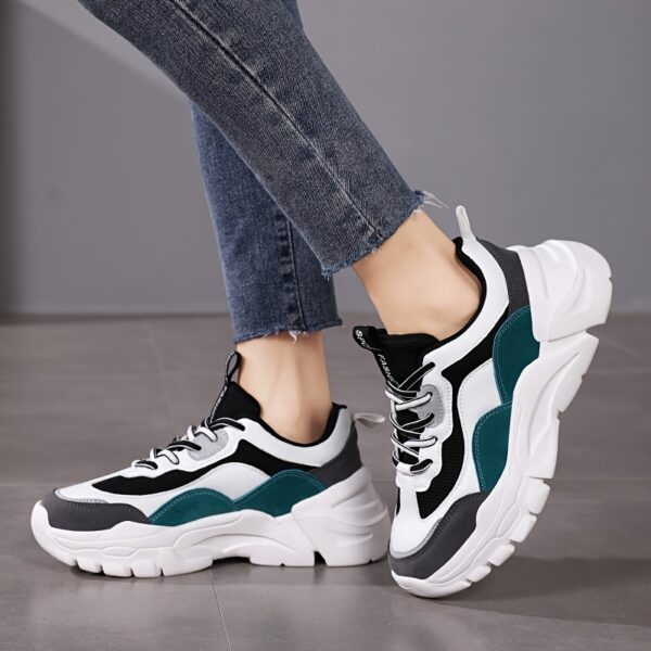 Women's Colorblock Casual Sneakers - Image 11