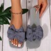 Women's Bowknot Decor Slide Sandals - Image 11