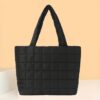 Women's Quilted Puffy Tote Bag - Image 11