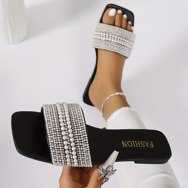 Elegant Women's Summer Flat Slide Sandals - Image 10