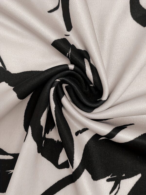 Women'S Elegant Polyester Knit Two-Piece Dress - Image 5