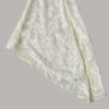 Women's Lace Bell Sleeve T-Shirt with Front Bow Tie Detail - Stretchy Semi-Sheer Blouse - Image 5