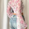 Elegant Women's Long Sleeve Blouse - Image 2
