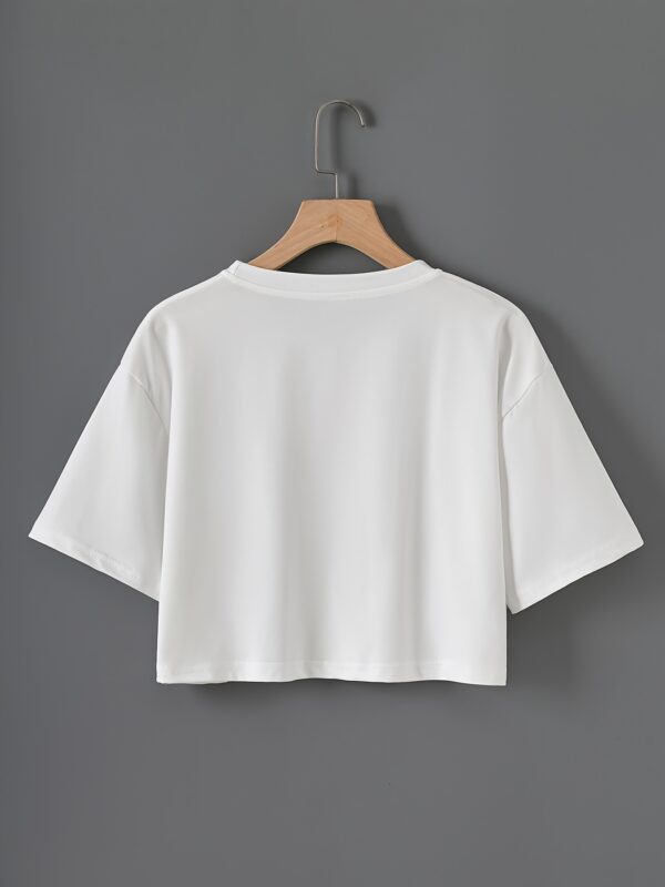 Heart-Shaped Women'S Casual T-Shirt - Image 2