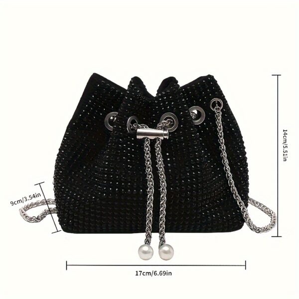 Mini Rhinestone Women's Bag - Image 3