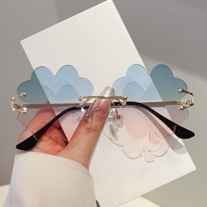 Women's Oversized Four-Leaf Clover Fashion Glasses