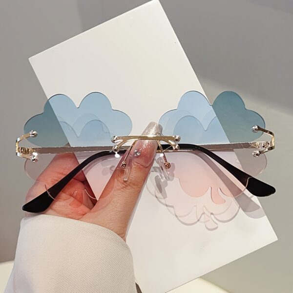 Women's Oversized Four-Leaf Clover Fashion Glasses
