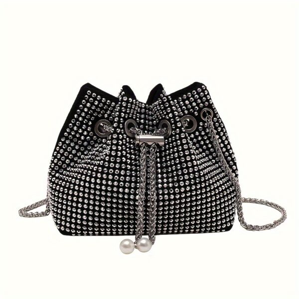 Mini Rhinestone Women's Bag - Image 4