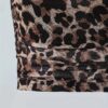 Backless Square Neck Tank Top with Micro-Elastic Leopard Print Straps - Image 4