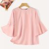 Floral Lace Sleeve Top for Women - Image 3