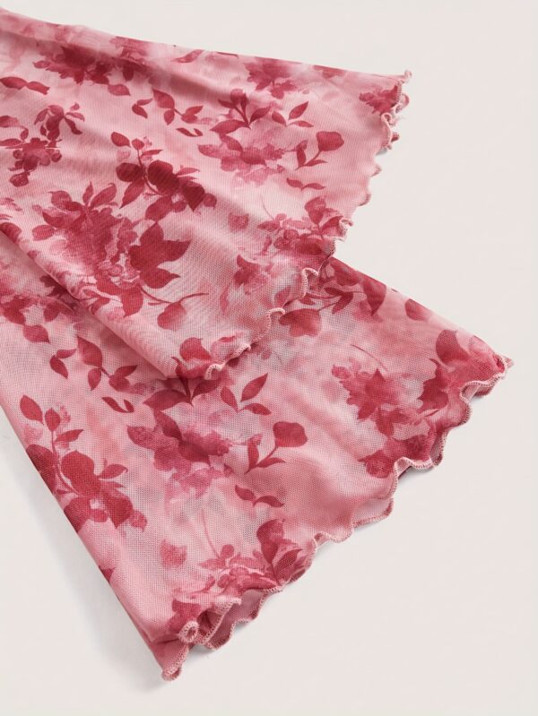 New style trumpet sleeve tie bow design top - Image 8