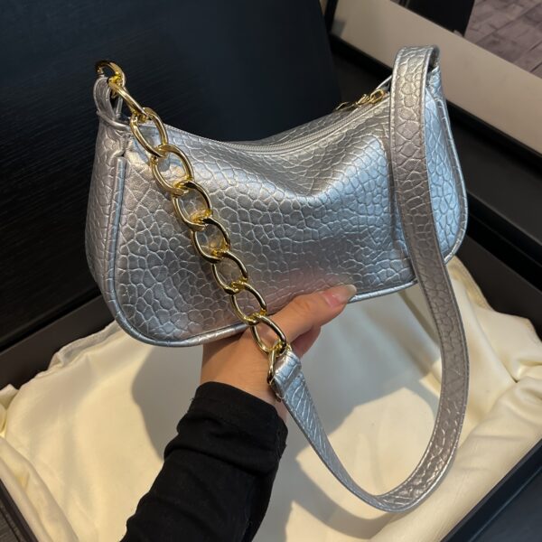 Women's Fashion Houndstooth & Leopard Print Crossbody Bag - Image 10