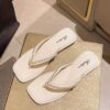 Women's Elegant Rhinestone-Embellished Slide Sandals - Image 2