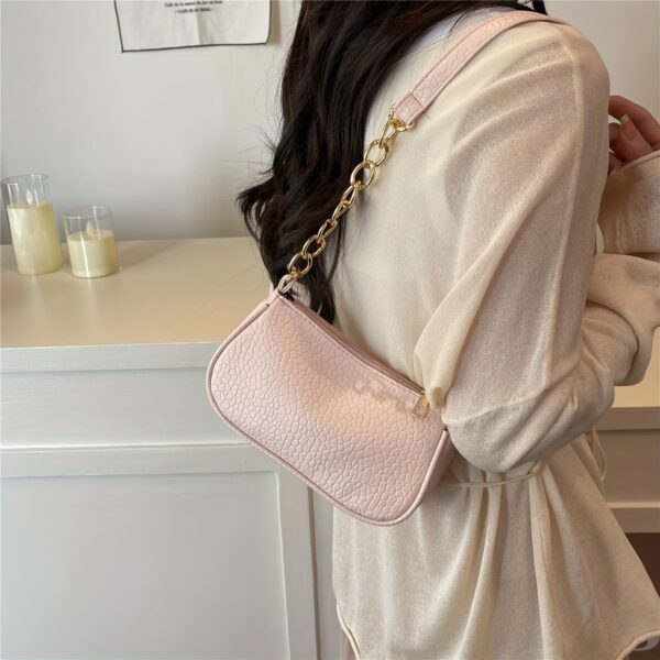 Women's Fashion Houndstooth & Leopard Print Crossbody Bag - Image 11