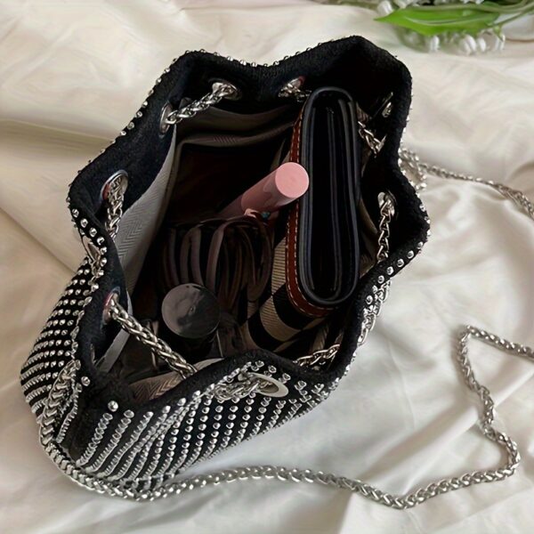 Mini Rhinestone Women's Bag - Image 5