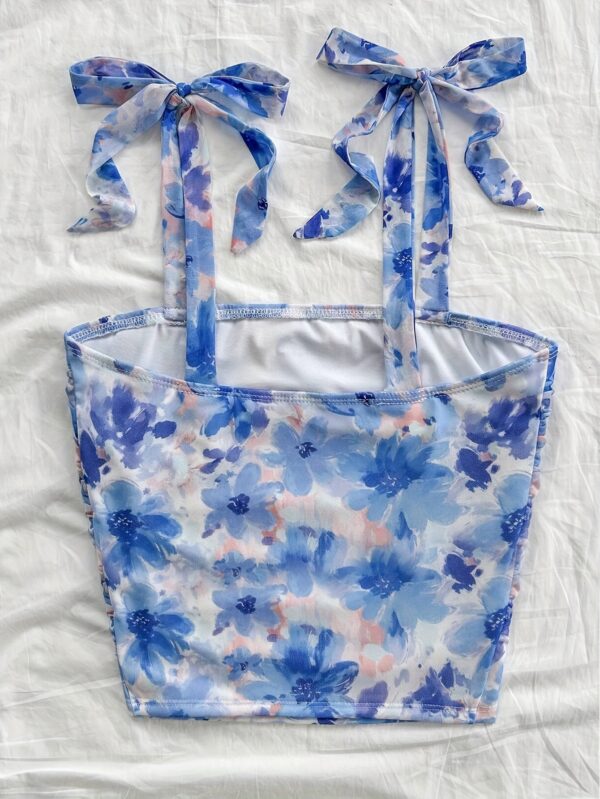 Summer outfits for women rose and other floral prints Top - Image 8