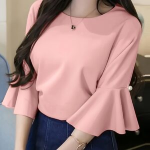 Floral Lace Sleeve Top for Women