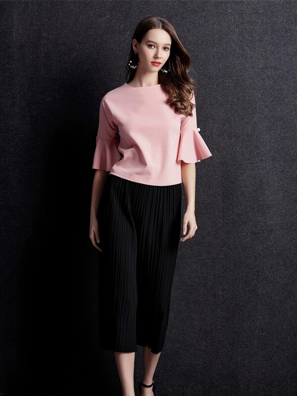 Floral Lace Sleeve Top for Women - Image 5