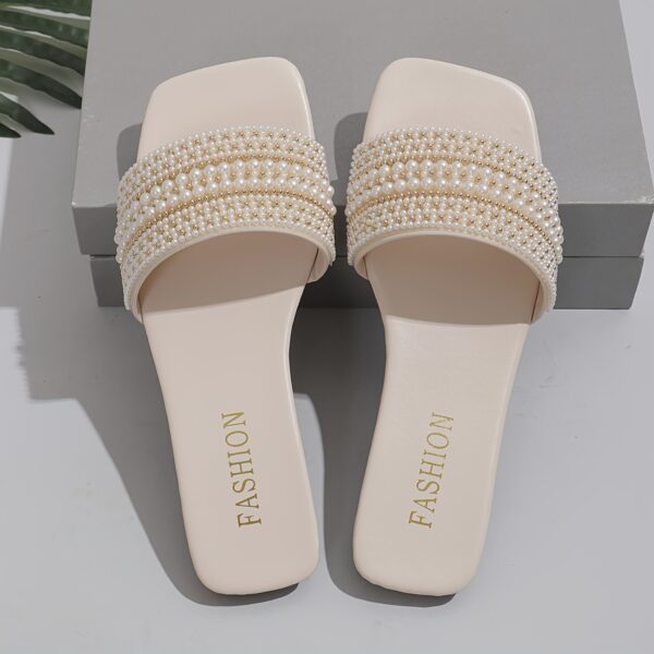 Elegant Women's Summer Flat Slide Sandals