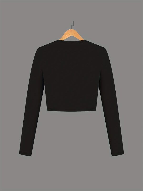 Women'S Elegant Polyester Knit Two-Piece Dress - Image 4