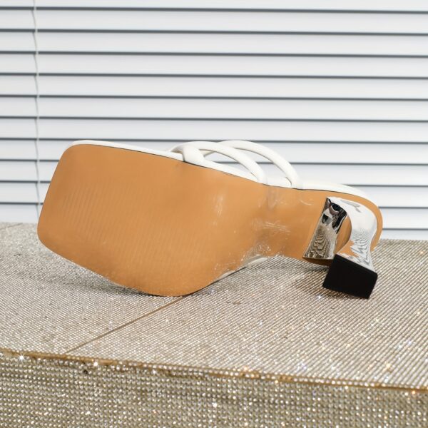 Fashionable Women'S High-Heeled Sandals with Cross Straps - Image 9