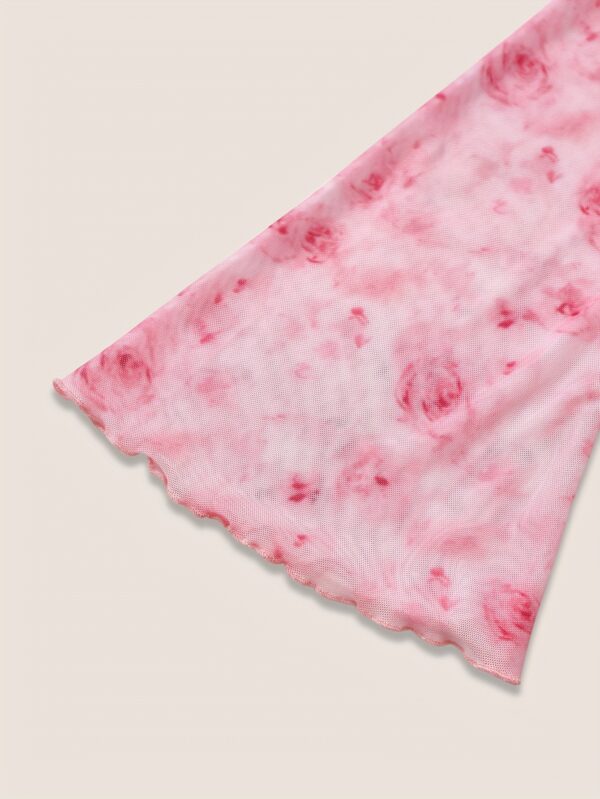 New style trumpet sleeve tie bow design top - Image 9