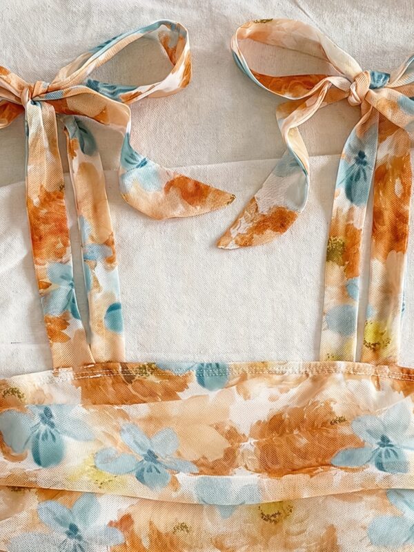 Summer outfits for women rose and other floral prints Top - Image 10