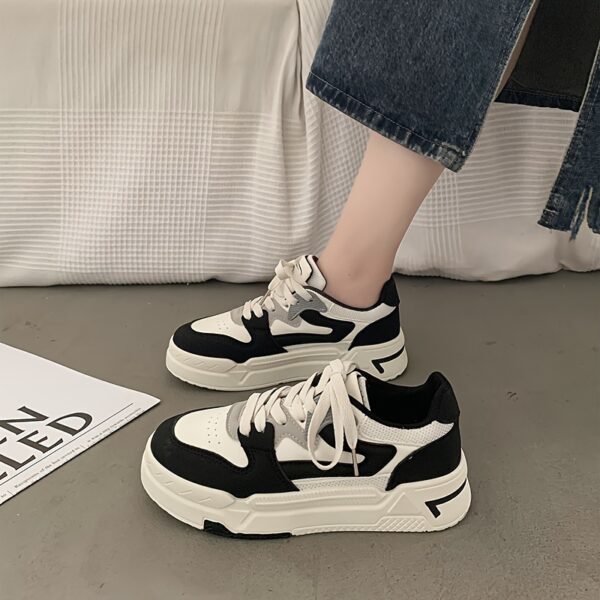 Women's Color Block Platform Sneakers