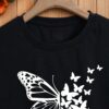 Women'S T-Shirt with Butterfly Print - Image 5