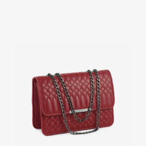 Noir Quilt Chain Crossbody Handbag & Shoulder Bag