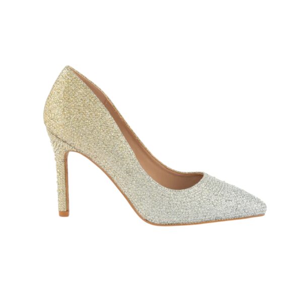 Glitter Pointed Toe Pump