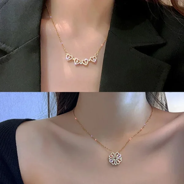 2 way heart necklace - Image 2