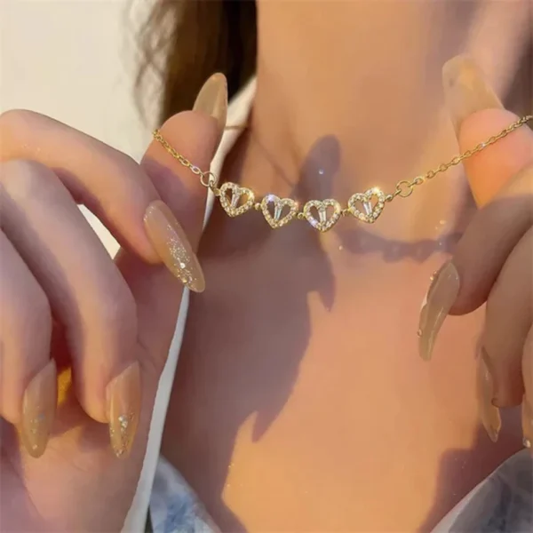 2 way heart necklace - Image 3