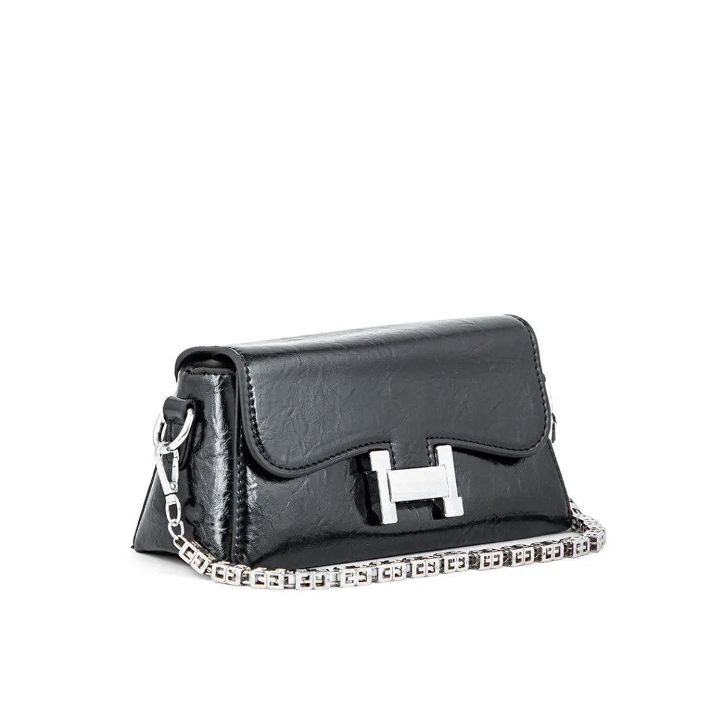 Classic Black Evening Clutch Bag