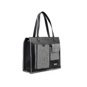 Elegant Black Formal Handbag