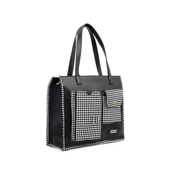 Elegant Black Formal Handbag