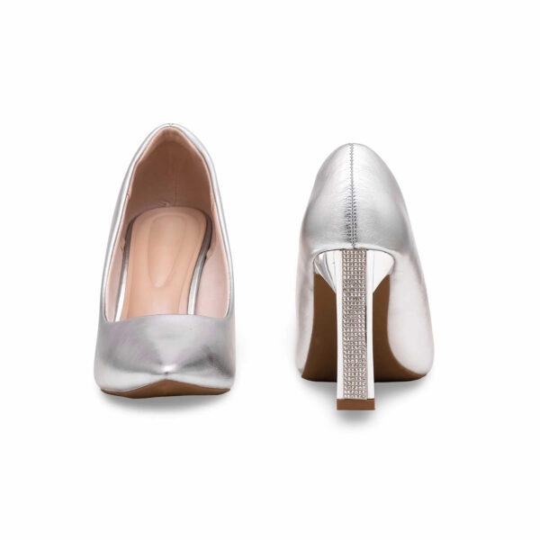 Silver Pump Heels - Image 3