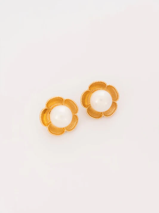 Pearl Stud Earrings