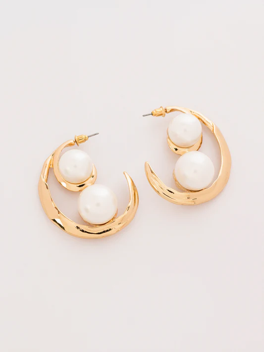 Pearl Stud Earrings