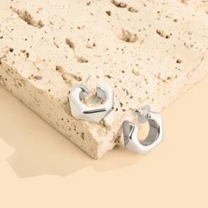 Sculpted Hoop Earrings