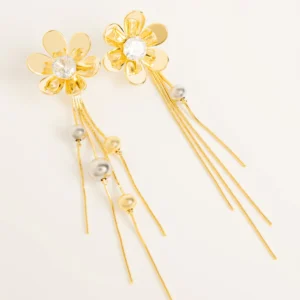 Dramatic Floral Earrings
