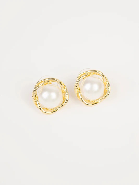 Twisted Loop Earrings